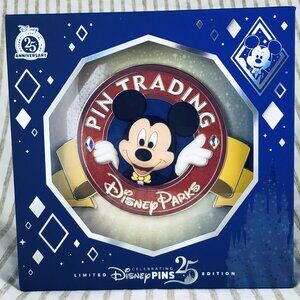 25th Anniversary Celebration Logo Limited Edition 300 LE 300 Disney
